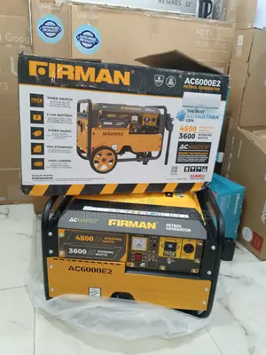Firman Ac6000e2 Gen With Handles - Low Oil Alert, 230v/50hz, Fast Cool