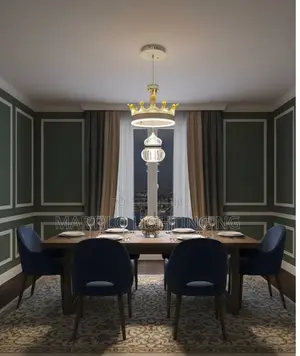 Crown Led Drop Light for Living Rooms and Bedrooms