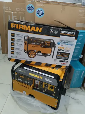 New Firman Ac6000e2 Petrol - 100% Copper Coil, Eco-Throttle, Overload