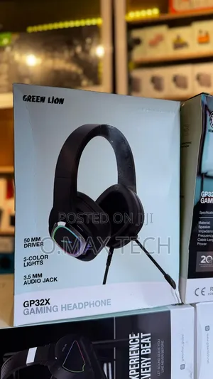 Green Lion Sleek Anc Gp32x Gaming Headphone/Headset