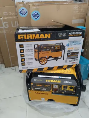 Reliable Firman Ac6000e2 4kva - Switch Ignition, Low Fuel, Handles T