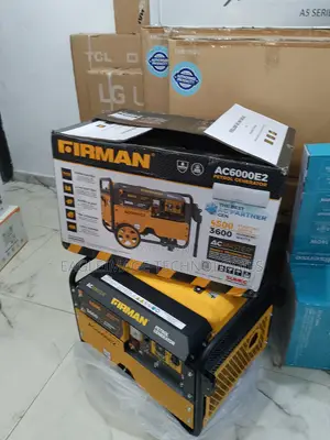 Brand New Firman Ac6000e2 Switch Start - 230v Output, 8 Hours Runtime,