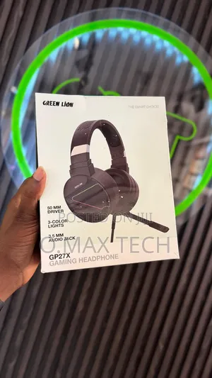 Green Lion Wired Anc Gp27x Gaming Super Audio Gaming Headphone/Headset