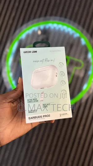 Green Lion Sleek Bluetooth Pro 2 Anc Earbuds With Anc