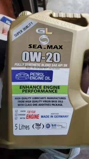Seamax Engine Oil 0w20 5litrs
