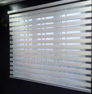 Light Cream Brilliant Day And Night Window Blind Design