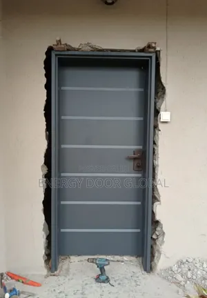 Madrid-Silverchrome Isreali Steel Ultra Security Door