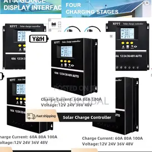Off-Grid Command Center: 100a Solar MPPT Intelligent Regulator