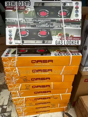 Qasa Infrared Table Gas Cooker Glass