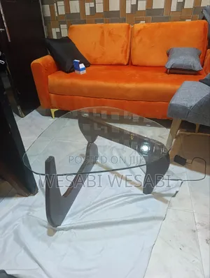 Brown Wooden Center Table