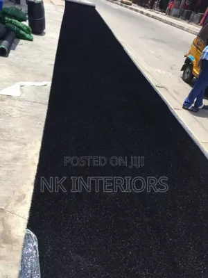 Artificial Grass Carpet Black Color