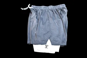 Grey Colour Sp Short With an Inner Tight