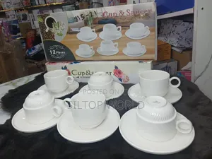 12pcs Tea/Coffee Cup and Saucer
