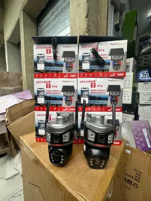 CCTV Solar Camera Two Lens Is Available