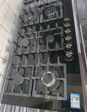 Original Bosch German Technology Built-in Cabinet 6 Burners Gas Cooker