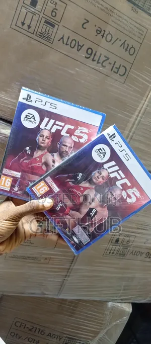 Ufc 5 Game Disc