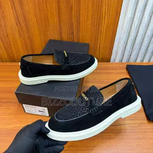 Original Versace Suede Loafers Available in Store