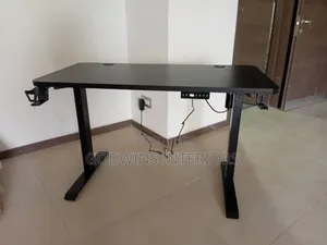 Electric Adjustable Office/Gaming Desk – Black