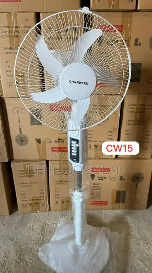 Portable Solar Fan for Homes Businesses.
