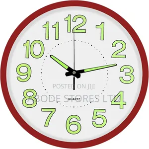 12 Inch Night Glow Wall Clock