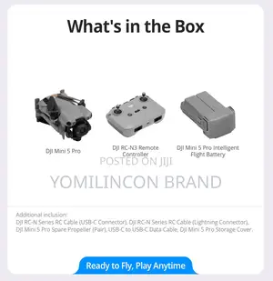 Dji Mini 5 Pro, Ultra-light Foldable Drone With Camera Rc.