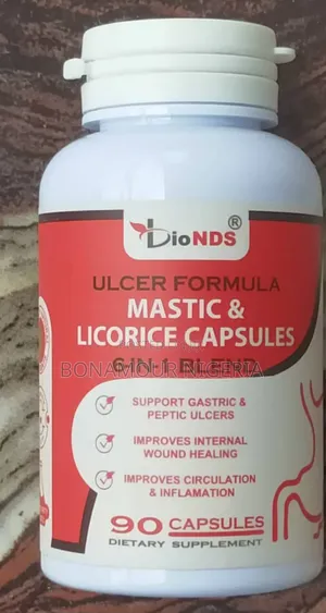 Dionds Ulcer Formula Mastic and Licorice X90 Caps