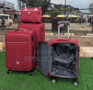 4-in-1 Premium Travel Luggage Set (Also Available in Black and Blue)