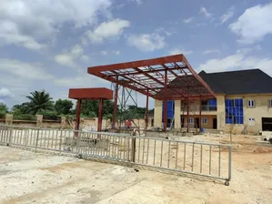 Filling Station Canopy Fabrication