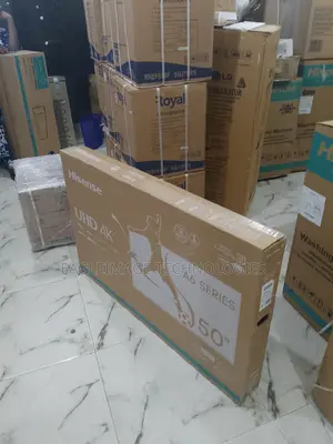 Hisense 50 Inch Frameless Smart Tv - Built-in Apps, Ethernet Port