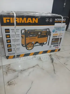 Firman 6000e2 Generator – Durable 4.5kva Backup Power Unit