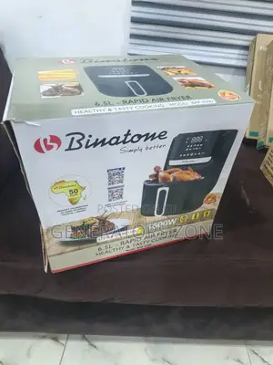 Binatone Baf6500 Air Fryer 6.5l – Sleek and Durable