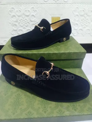 Luxury Gucci Suede Shoes