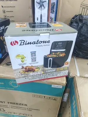 Binatone Air Fryer 6.5l Baf-6500 – Touch Control Interface