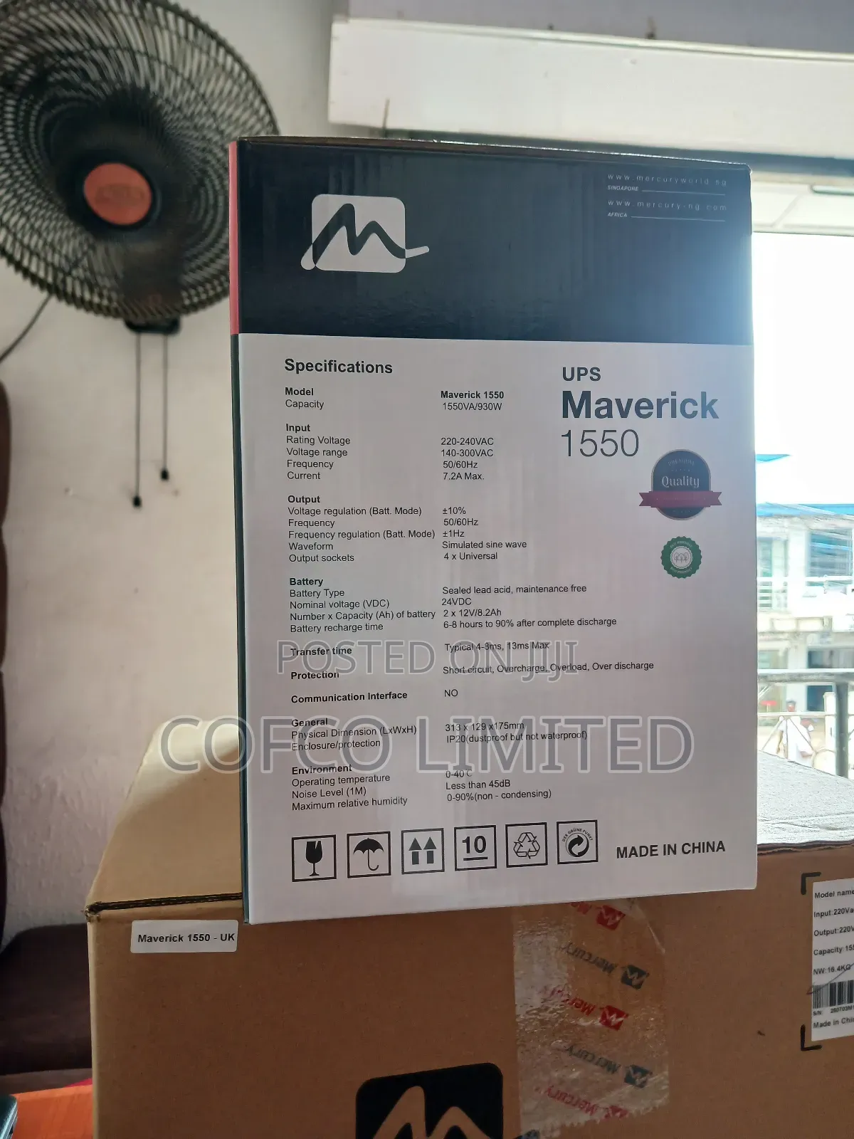 Mercury Maverick 1550 Ups.
