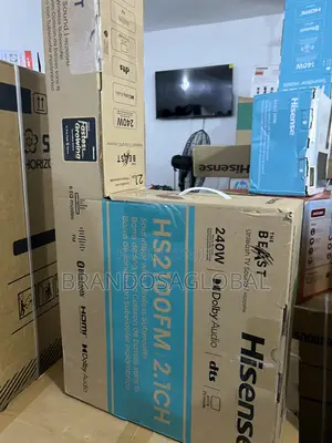 Hisense 240w Soundbar – Sleek Finish, Premium Sound Quality