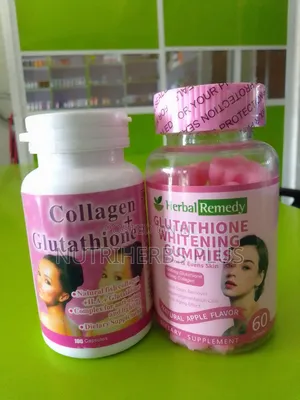 Glutathione Whitening Gummies+ Collagen+Glutathione:For Skin Whitening