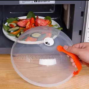 Acrylic Microwave Food Cover With Handle