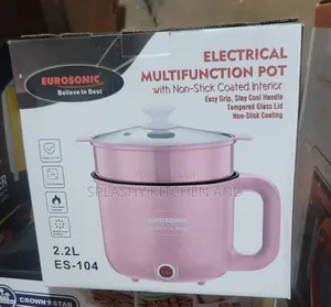 Eurosonic Electric Multifunction Pot With Nonstick Coated Interior