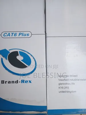Cat 6 Plus Brand Rex Cable