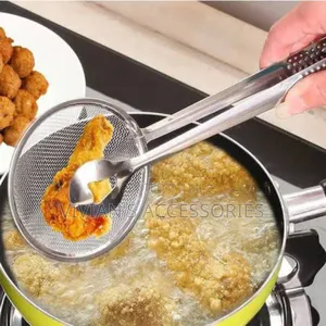 Stainless Food Tong Strainer