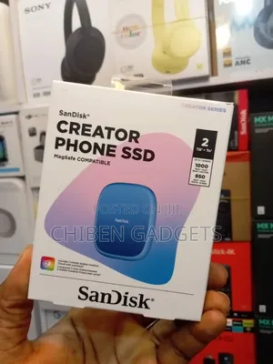 Sandisk 2tb Creator Phone SSD Up to 1,000mb/S Compatible With Mag