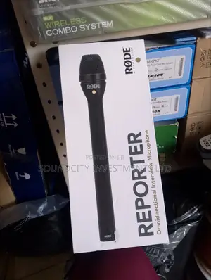 Rode Reporter Omnidirectional Interview Microphone.