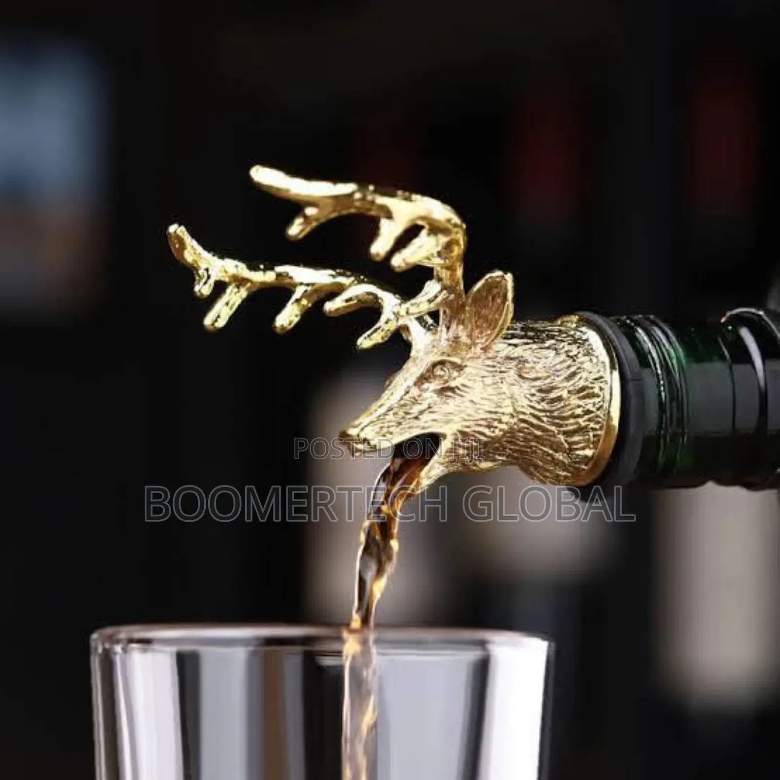 Deer Head Wine Pourer