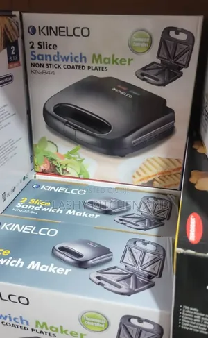 Kinelco 2 Slice Sandwich Maker Nonstick Coated Plate