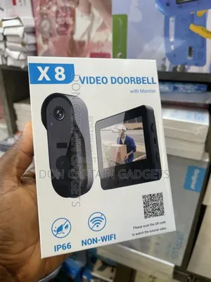 X8 Video Doorbell With Monitor