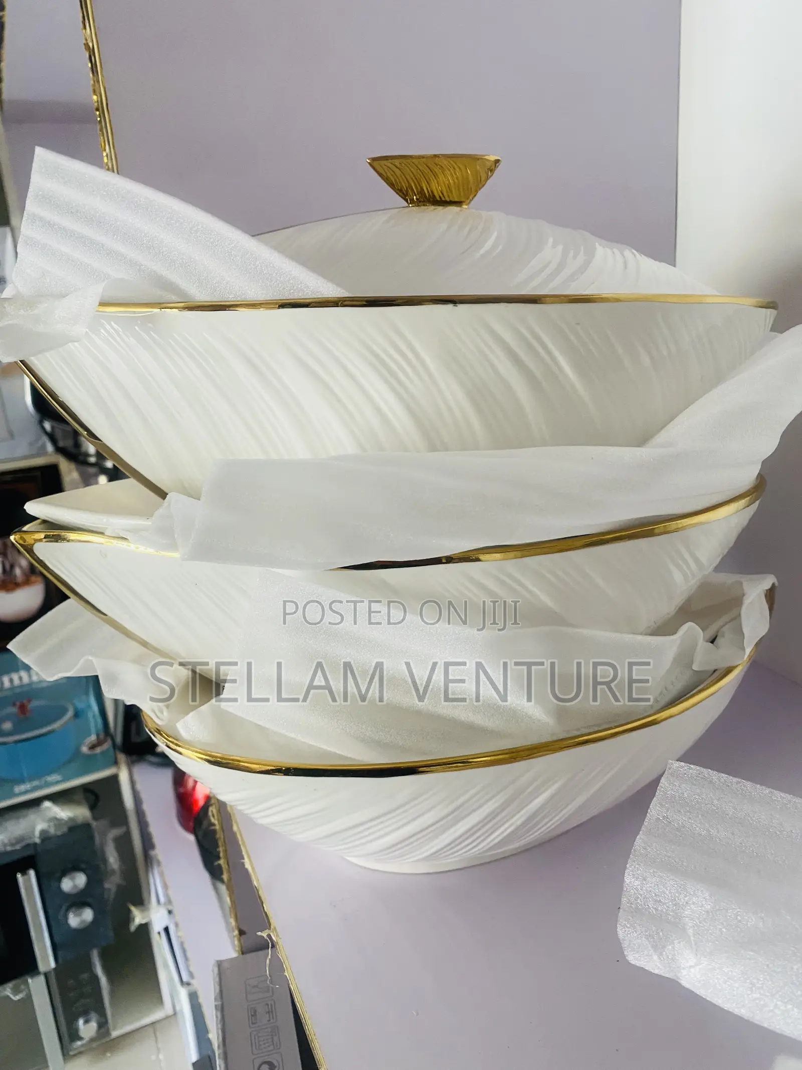 3 Set Leaf Shaped Dinner Set