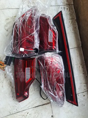 Complete Back Light and Boot Chrome Light Toyota Highlander 2018 Model