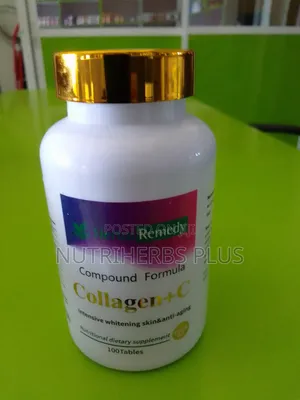 Herbal Remedy Collagen+ C: For Intensive Skin Whitening and Anti Aging