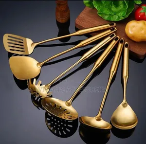 Quality Gold Cooking Spoon