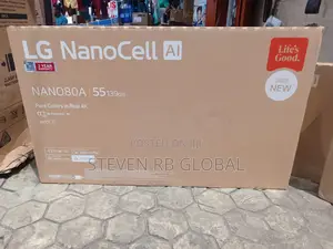 Lg 55 Inches Nanocell Nano80 Smart Tv (2025 Model)